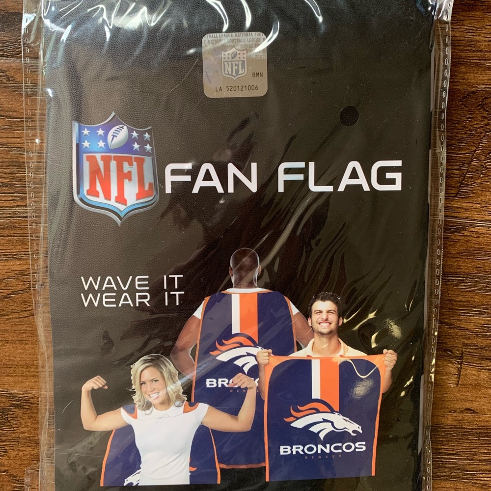 Broncos Fan Flag